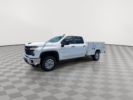 Summit White 2026 Chevrolet Silverado 2500 Crew Cab, Long Bed, WT, 4WD