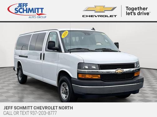 Summit White 2024 Chevrolet Express 3500 RWD 3500 Extended Wheelbase LT