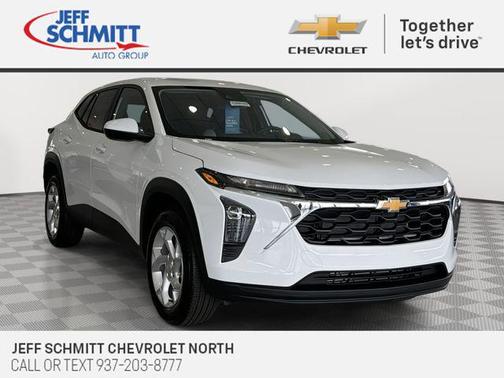Summit White 2026 Chevrolet Trax LS