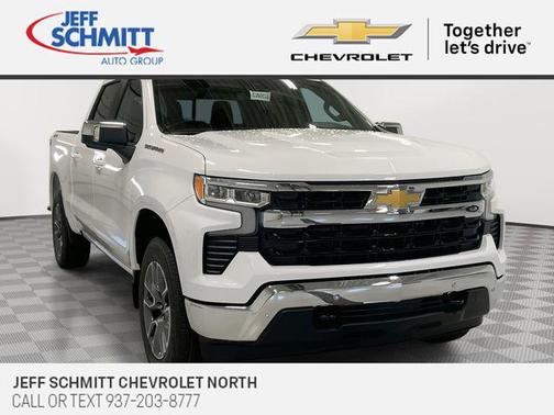 Summit White 2026 Chevrolet Silverado 1500 LT