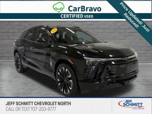 Black 2026 Chevrolet Blazer EV AWD RS