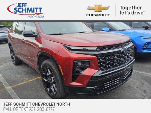 Radiant Red Tintcoat 2026 Chevrolet Traverse RS