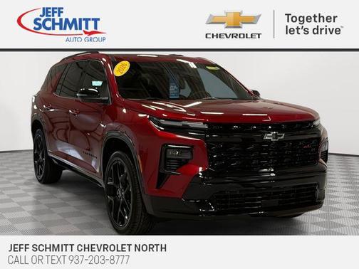Radiant Red Tintcoat 2026 Chevrolet Traverse RS