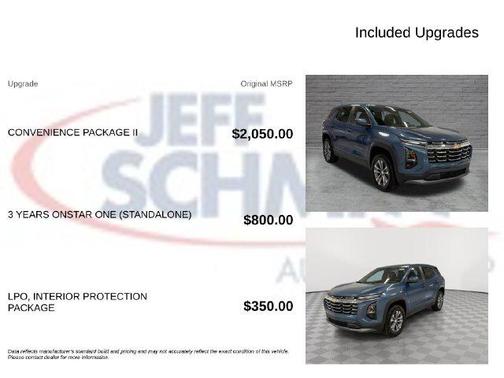 Lakeshore Blue Metallic 2027 Chevrolet Equinox 1LT