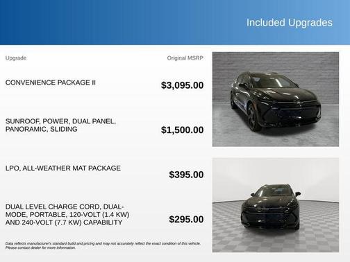 Black 2025 Chevrolet Equinox EV RS