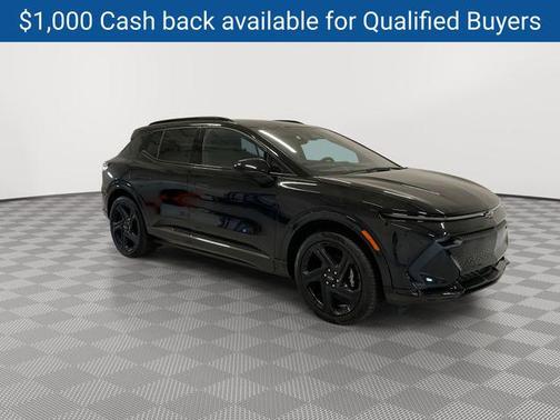 Black 2025 Chevrolet Equinox EV RS