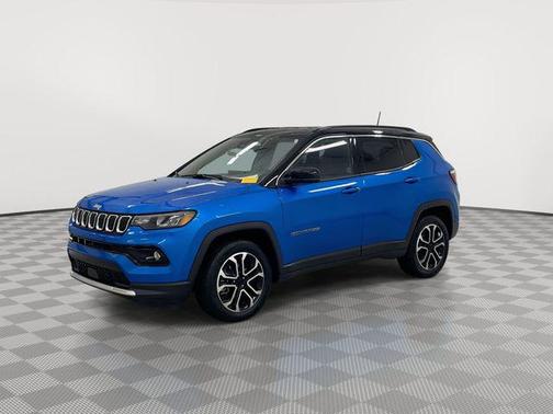 Hydro Blue Pearlcoat 2024 Jeep Compass Limited