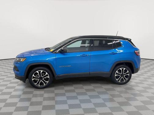 Hydro Blue Pearlcoat 2024 Jeep Compass Limited