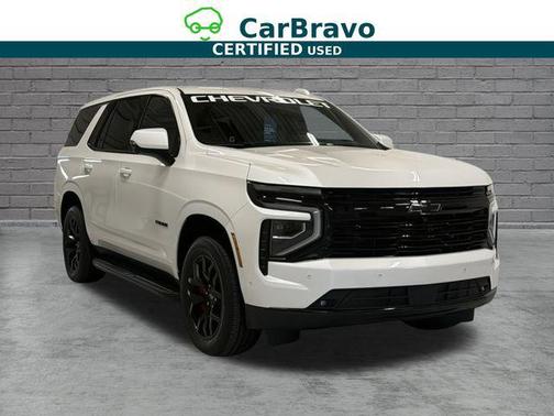 Iridescent Pearl Tricoat 2025 Chevrolet Tahoe 4WD RST
