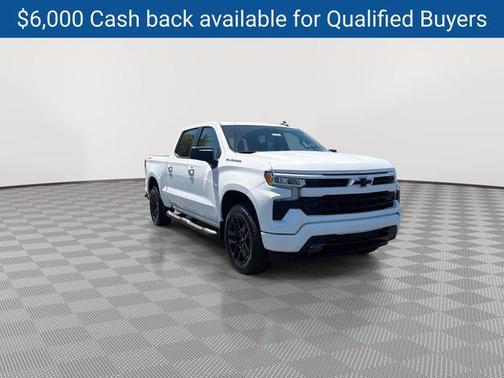 Summit White 2026 Chevrolet Silverado 1500 RST