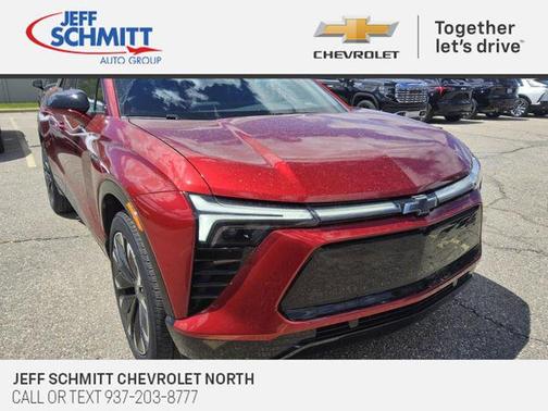 Radiant Red Tintcoat 2025 Chevrolet Blazer EV AWD RS