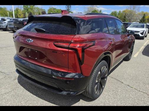 Radiant Red Tintcoat 2025 Chevrolet Blazer EV AWD RS