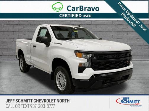 Summit White 2026 Chevrolet Silverado 1500 WT
