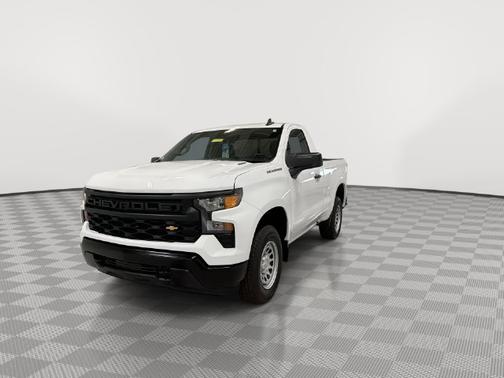 Summit White 2026 Chevrolet Silverado 1500 WT