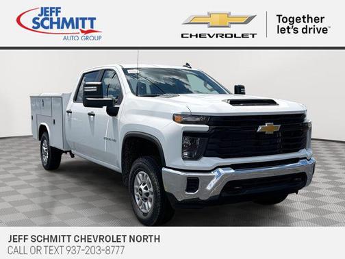 Summit White 2026 Chevrolet Silverado 2500 Crew Cab, Long Bed, WT, 4WD