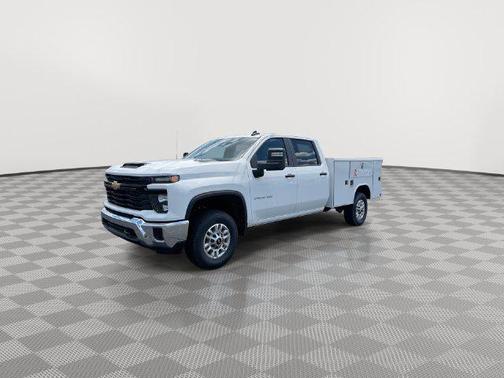 Summit White 2026 Chevrolet Silverado 2500 Crew Cab, Long Bed, WT, 4WD