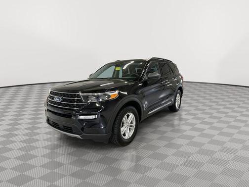 Agate Black Metallic 2021 Ford Explorer XLT