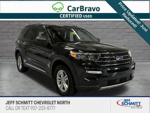 Agate Black Metallic 2021 Ford Explorer XLT