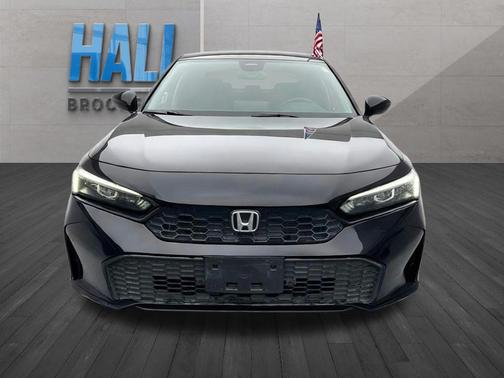 Crystal Black Pearl 2025 Honda Civic LX