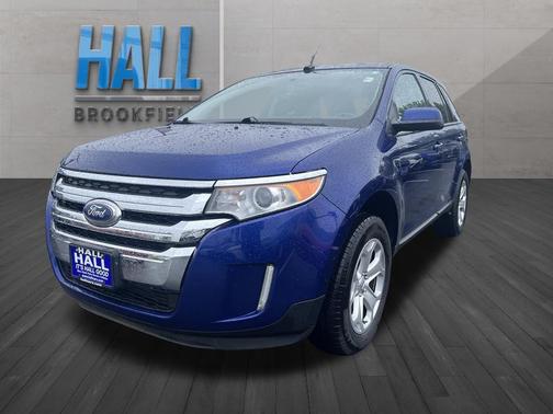 Blue Metallic 2014 Ford Edge SEL
