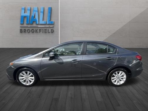 Gray 2012 Honda Civic EX