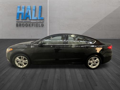 Shadow Black 2018 Ford Fusion SE