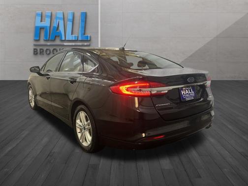 Shadow Black 2018 Ford Fusion SE