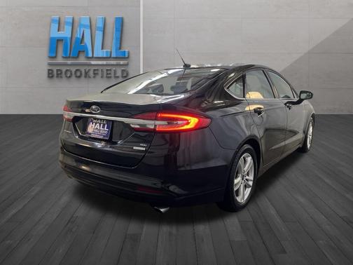 Shadow Black 2018 Ford Fusion SE