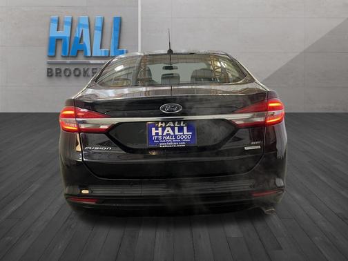 Shadow Black 2018 Ford Fusion SE