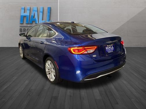 Vivid Blue Pearlcoat 2015 Chrysler 200 Limited