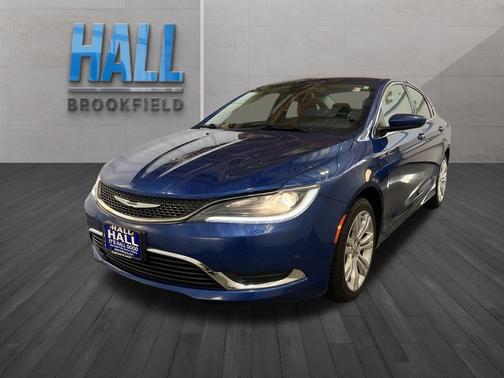 Vivid Blue Pearlcoat 2015 Chrysler 200 Limited