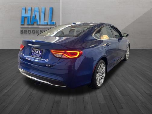 Vivid Blue Pearlcoat 2015 Chrysler 200 Limited