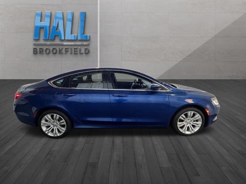 Vivid Blue Pearlcoat 2015 Chrysler 200 Limited