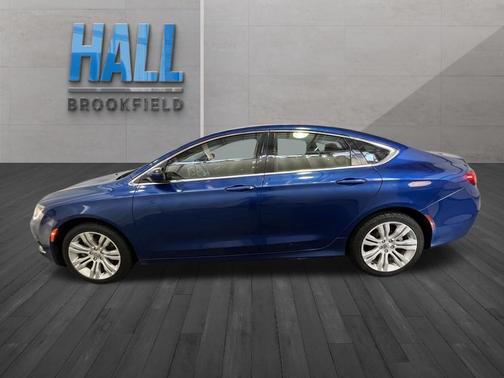 Vivid Blue Pearlcoat 2015 Chrysler 200 Limited