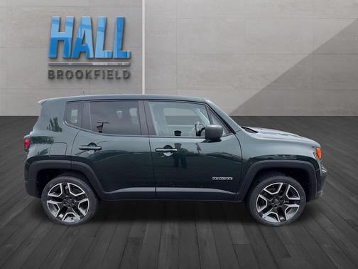 Technogreen Metallic Clearcoat 2021 Jeep Renegade Sport