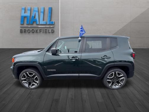 Technogreen Metallic Clearcoat 2021 Jeep Renegade Sport