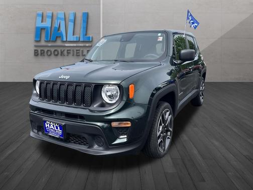 Technogreen Metallic Clearcoat 2021 Jeep Renegade Sport