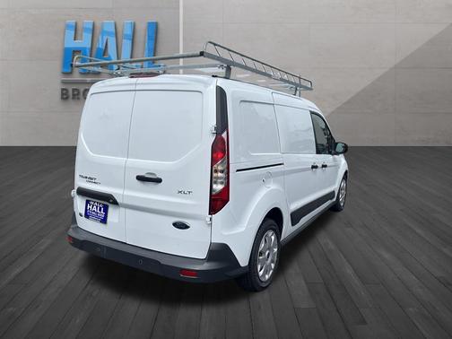 Frozen White 2018 Ford Transit Connect XLT