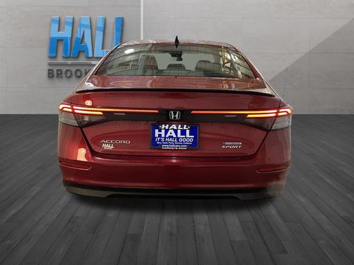 Radiant Red Metallic 2023 Honda Accord Hybrid Sport