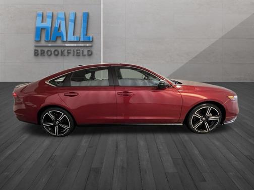 Radiant Red Metallic 2023 Honda Accord Hybrid Sport