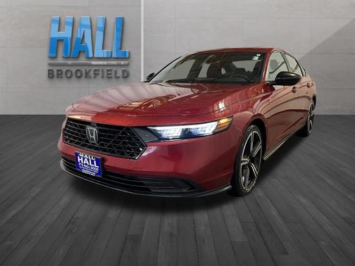 Radiant Red Metallic 2023 Honda Accord Hybrid Sport
