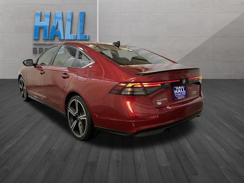 Radiant Red Metallic 2023 Honda Accord Hybrid Sport
