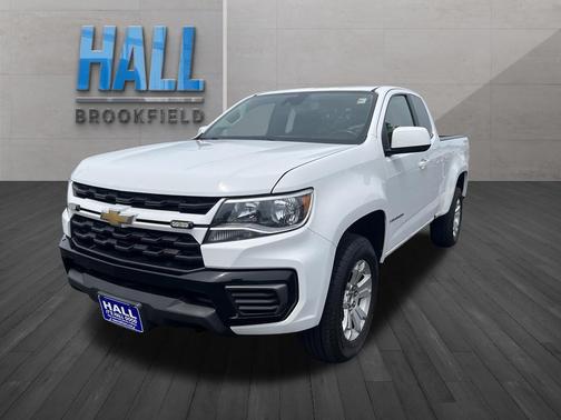 Summit White 2021 Chevrolet Colorado LT