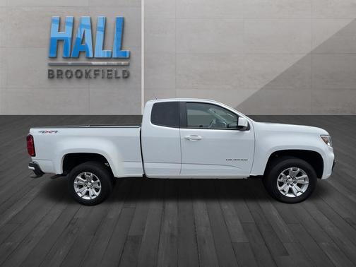Summit White 2021 Chevrolet Colorado LT