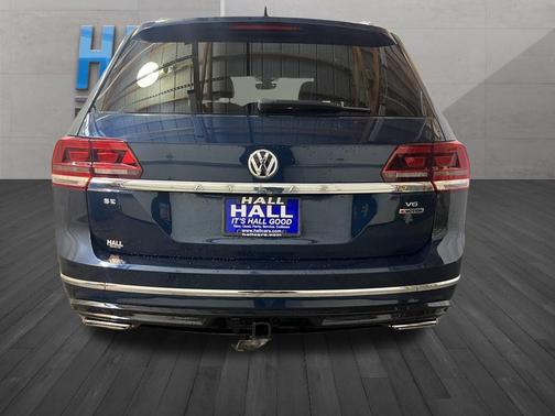 Tourmaline Blue Metallic 2019 Volkswagen Atlas 3.6L SE w/Technology