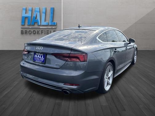 Monsoon Gray Metallic 2018 Audi A5 2.0T Premium Plus