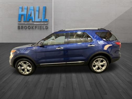 Blue Metallic 2013 Ford Explorer Limited