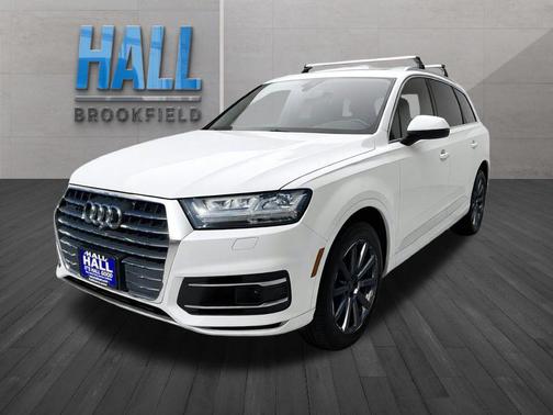 Glacier White 2018 Audi Q7 3.0T Premium Plus