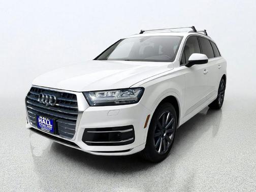Glacier White 2018 Audi Q7 3.0T Premium Plus