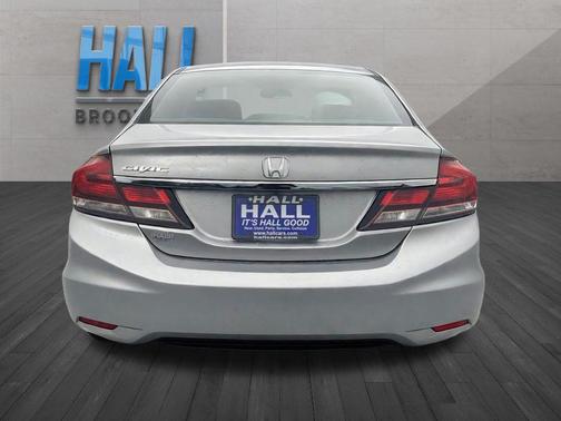 Alabaster Silver Metallic 2015 Honda Civic SE